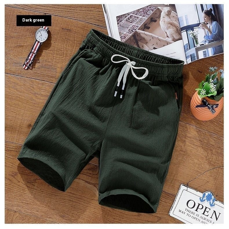 Pantalones cortos casuales de playa para hombre