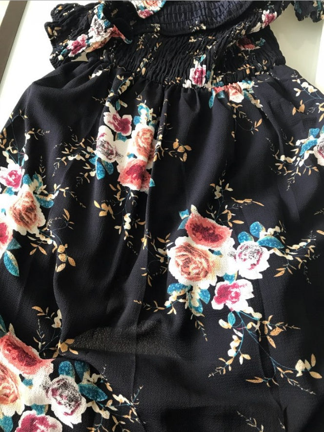 Vestido largo estilo boho