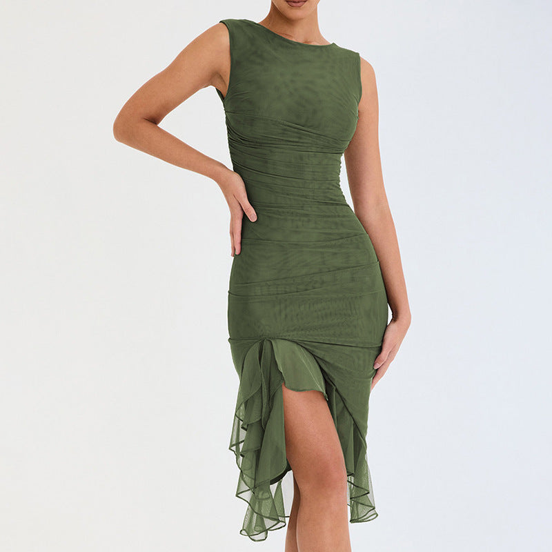 Vestido básico ajustado