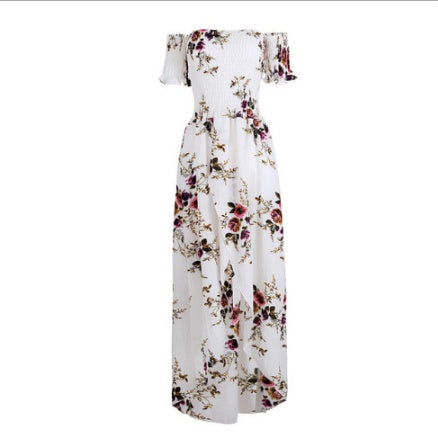 Vestido largo estilo boho