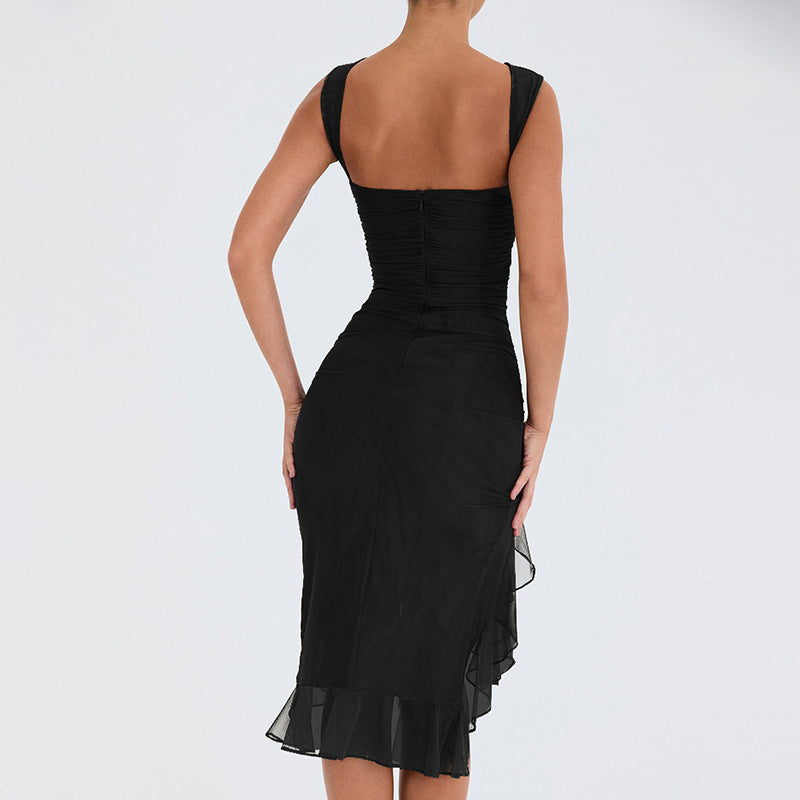 Vestido básico ajustado