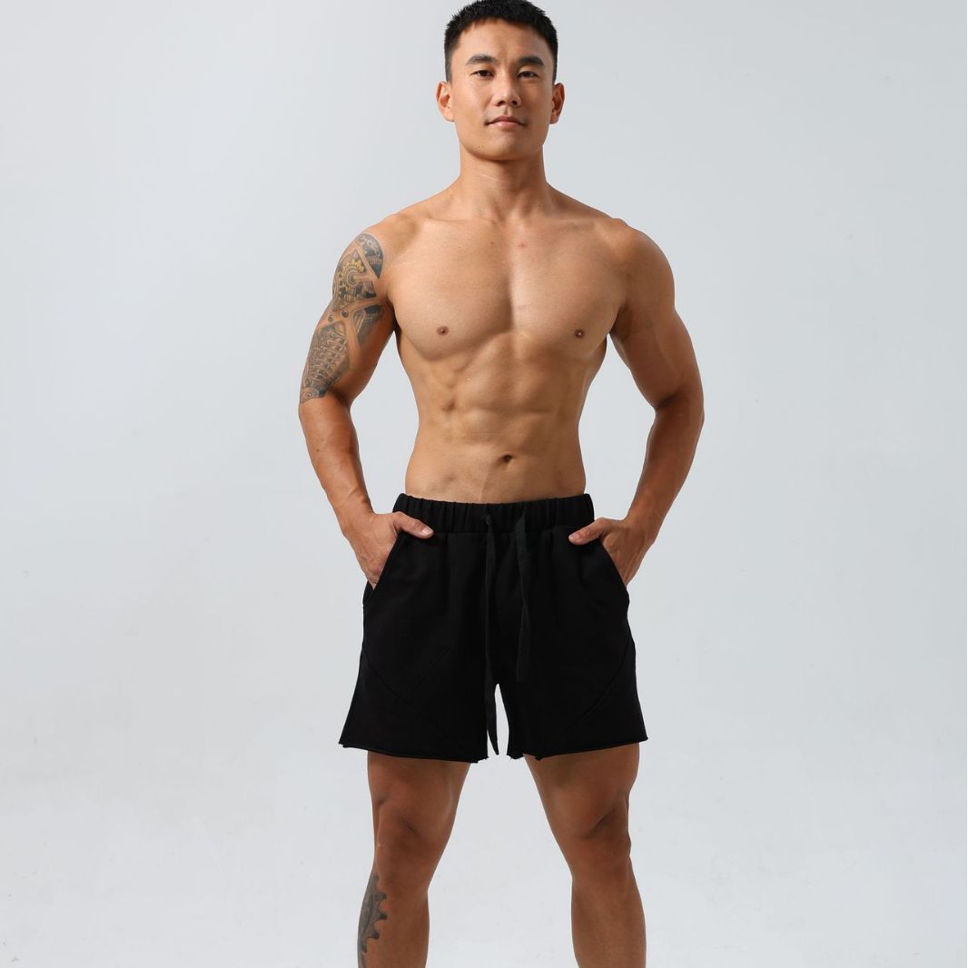 Pantalones cortos de verano para correr al aire libre para hombre