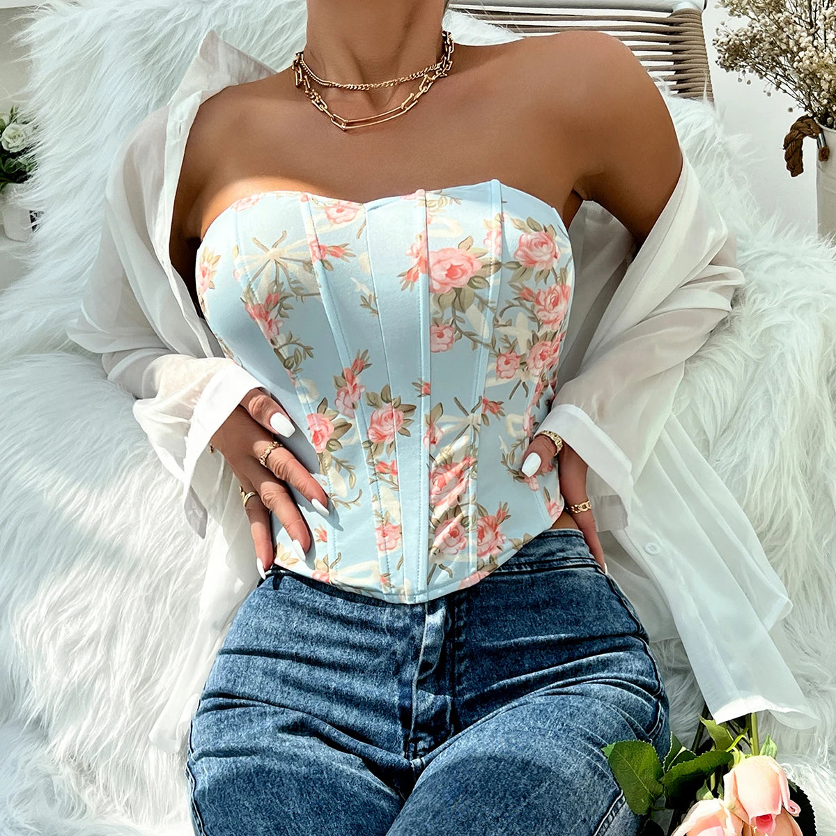 2025 Summer Crop Top for Girls