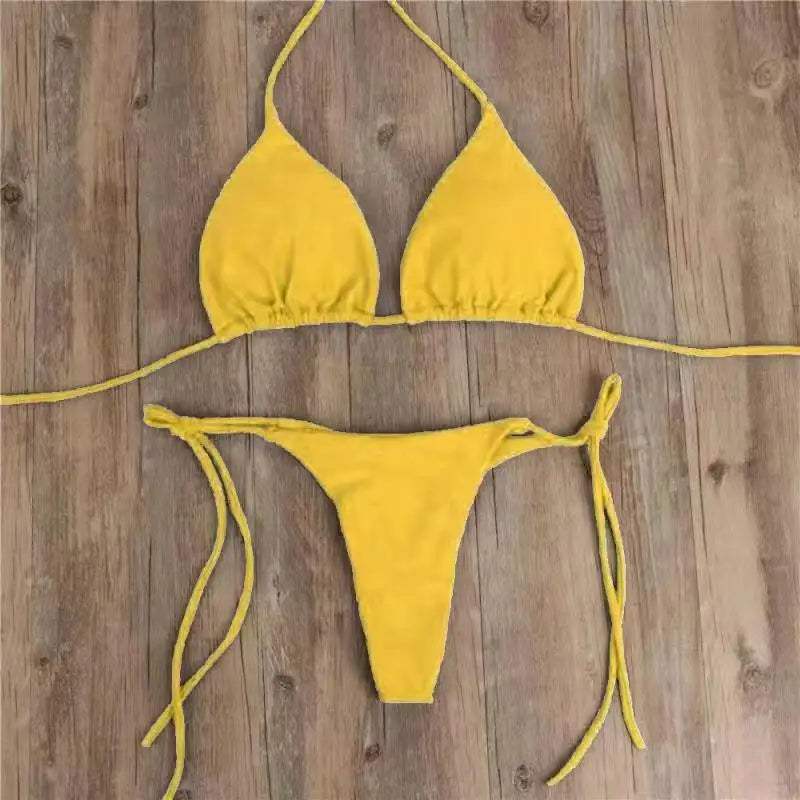 Bikini minimalista para mujer