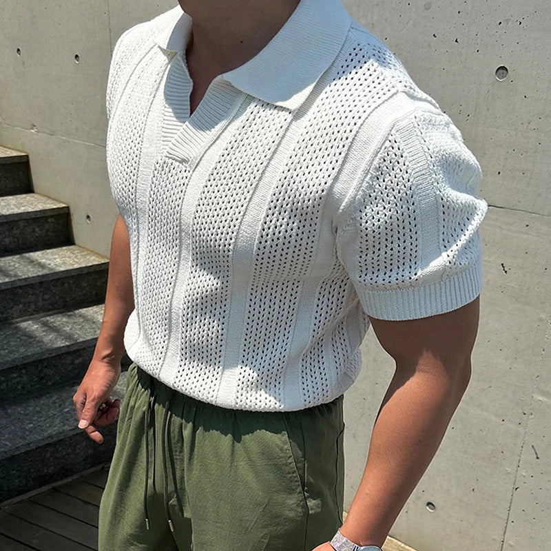 Polo informal de verano para hombre