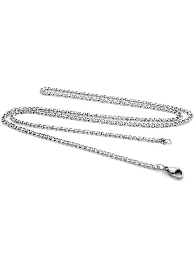 Cadena Cubana en Acero Inoxidable para Hombre