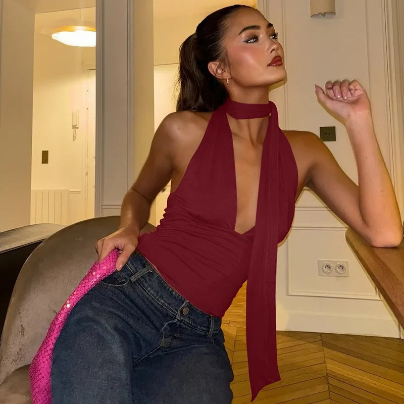 V-Shaped Tank Top for Women