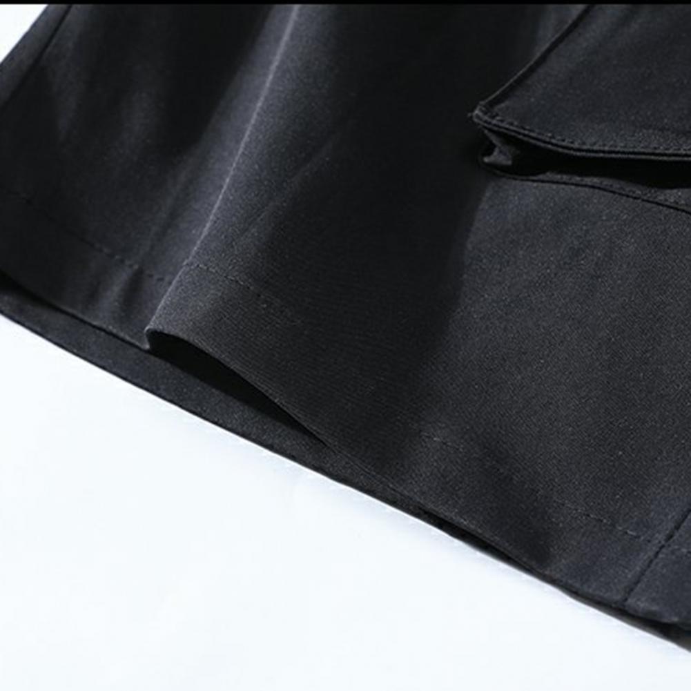 Pantalones cortos cargo elásticos para hombre