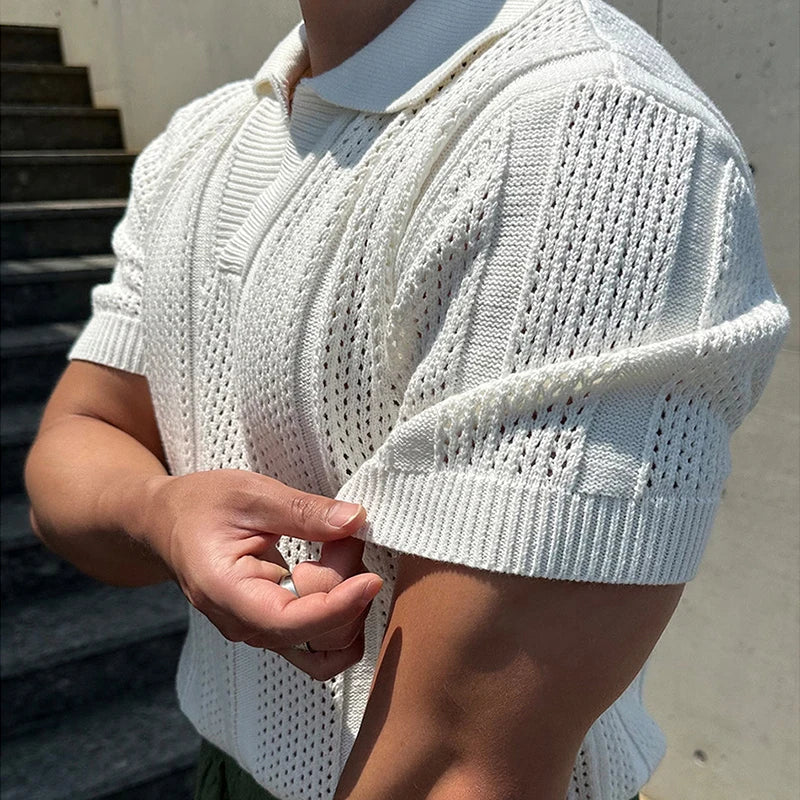 Polo informal de verano para hombre
