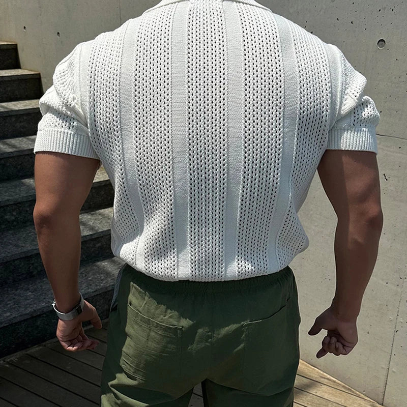 Polo informal de verano para hombre