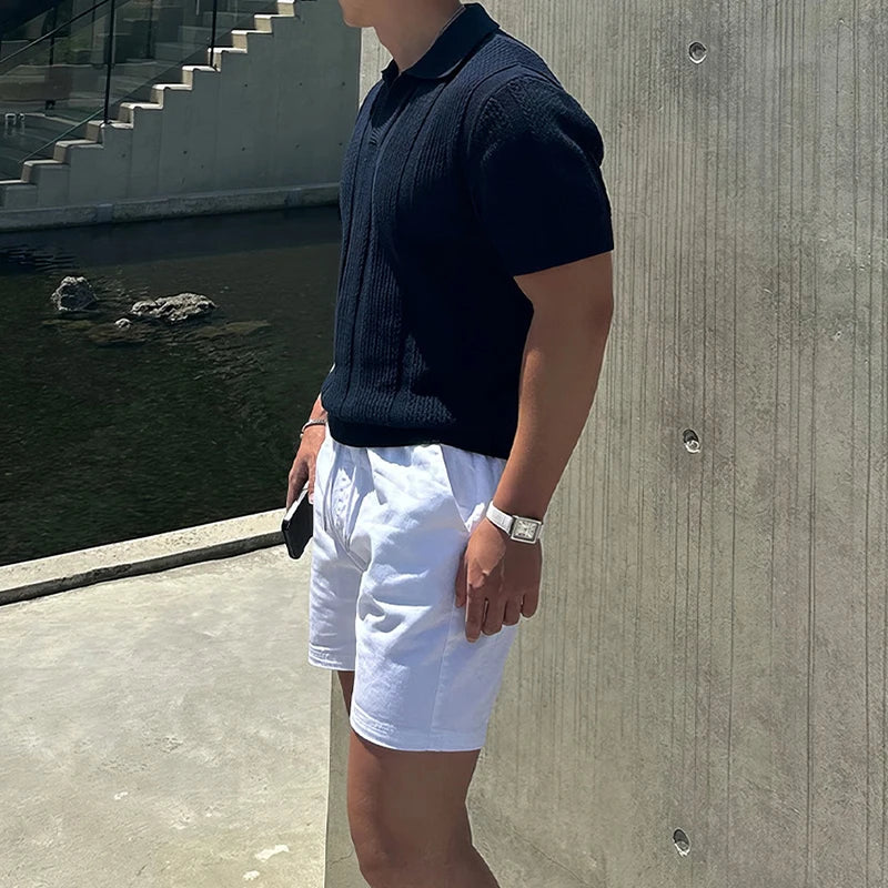 Polo informal de verano para hombre