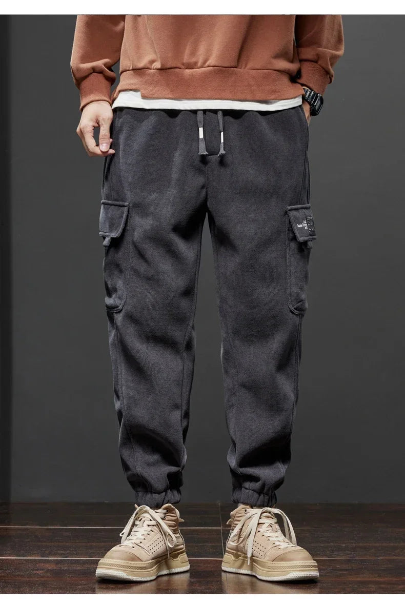 Pantalones largos casuales para hombre