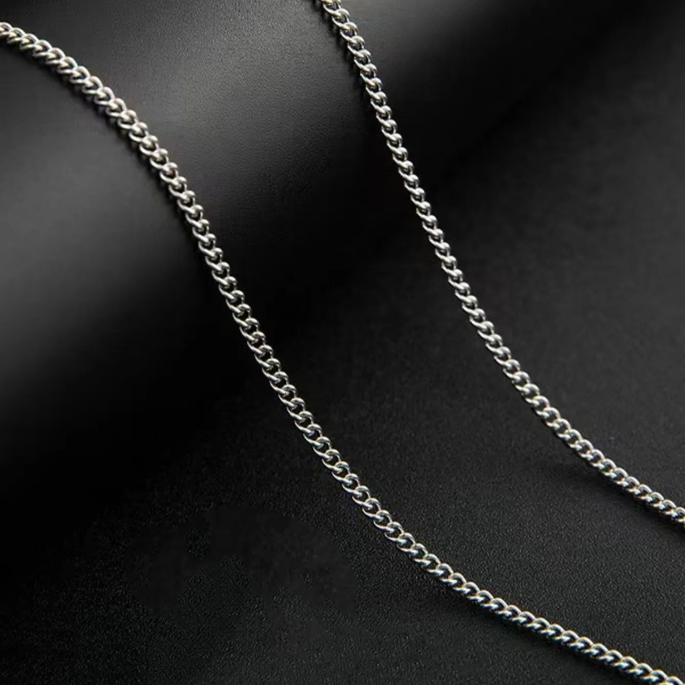 Cadena Cubana en Acero Inoxidable para Hombre