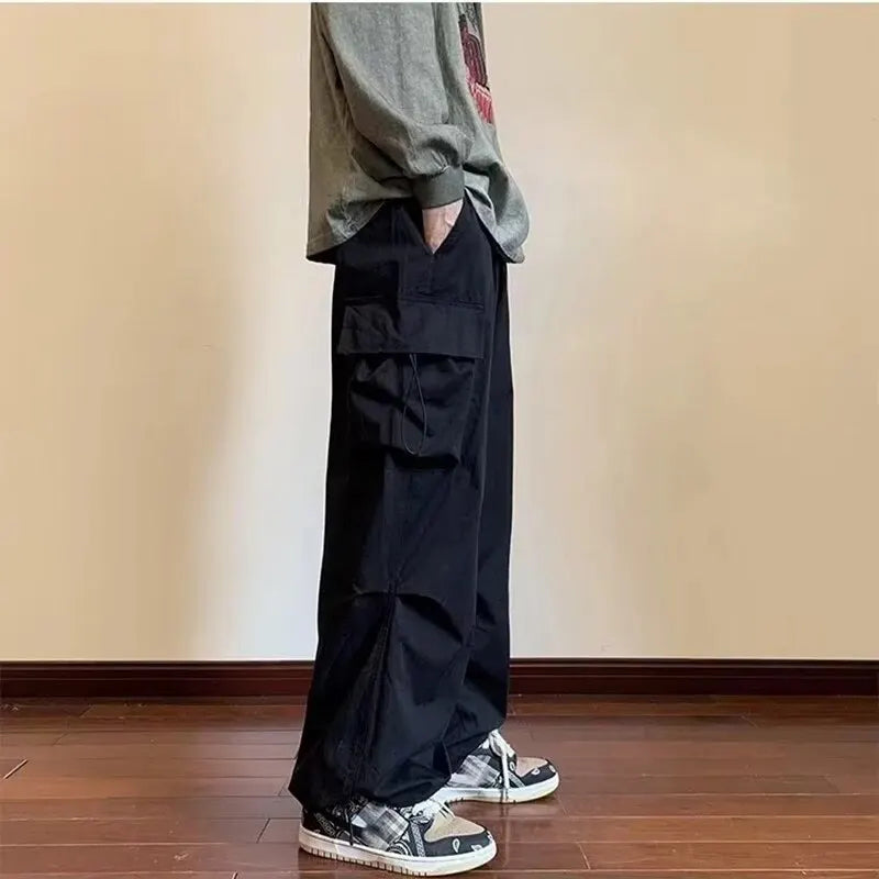 Pantalones multibolsillos para hombre