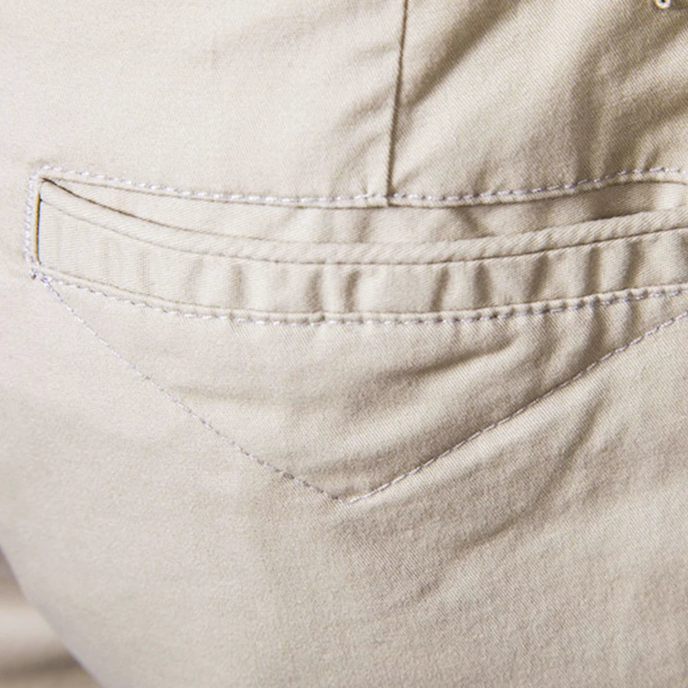 Pantalones cortos de algodón para hombre