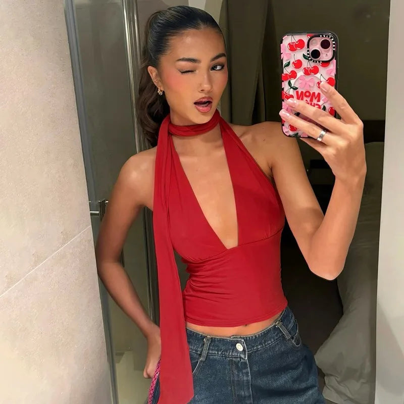 V-Shaped Tank Top for Women