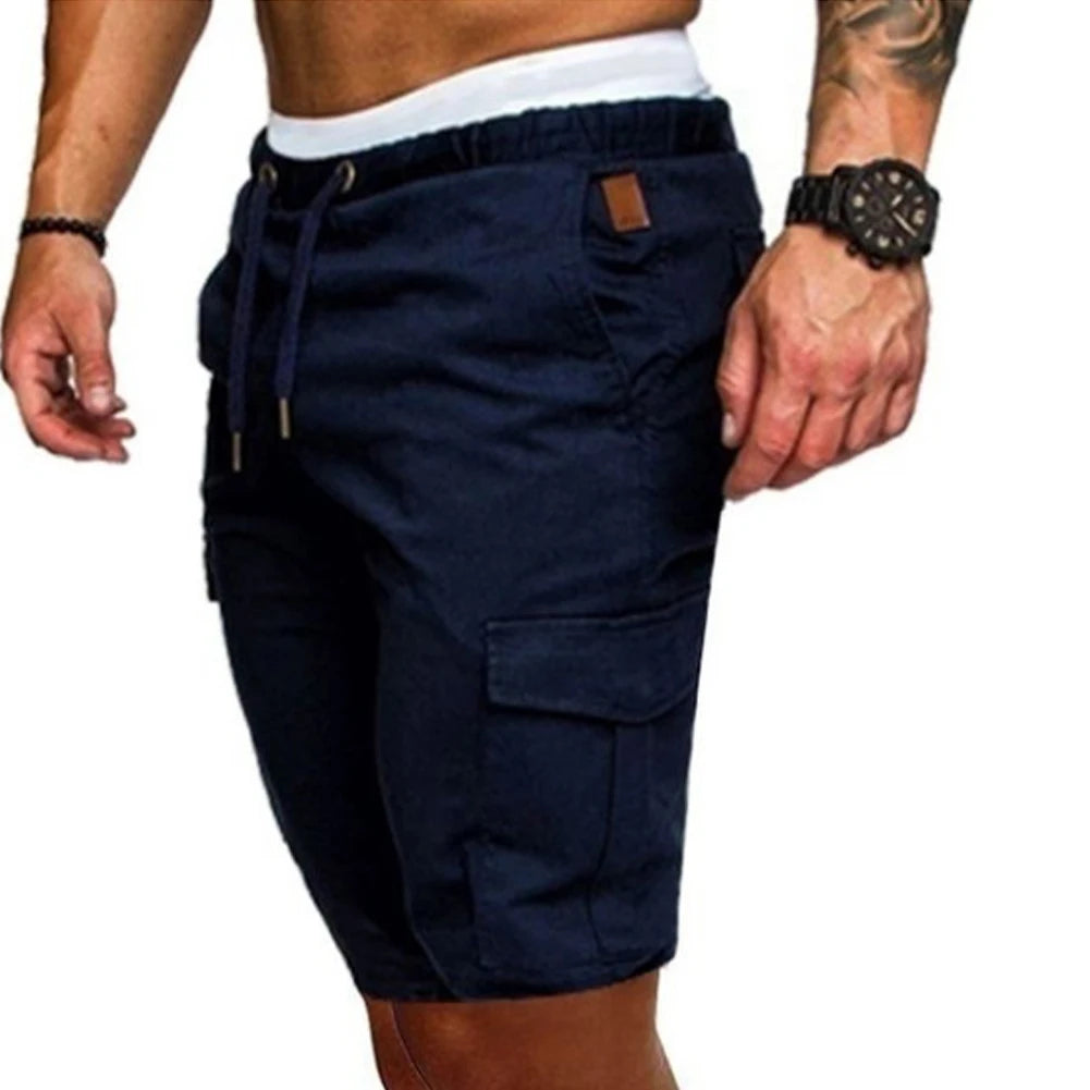 Pantalones cortos casuales y cómodos para hombre