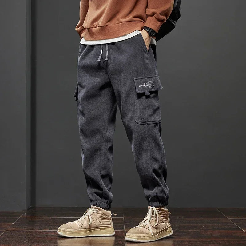 Pantalones largos casuales para hombre