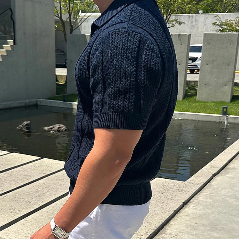 Polo informal de verano para hombre
