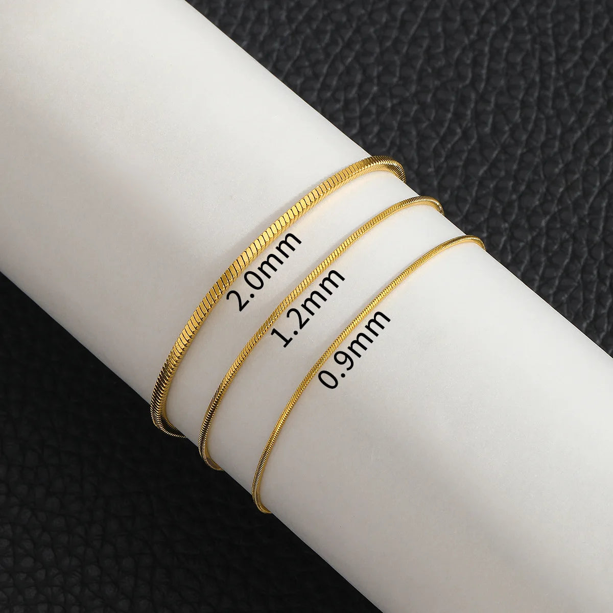 Pulsera de serpiente sencilla para hombre