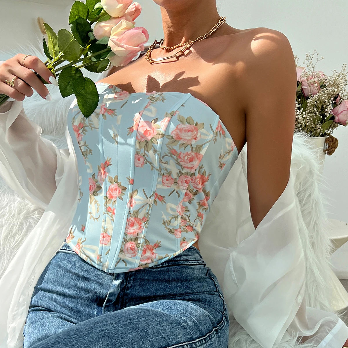2025 Summer Crop Top for Girls