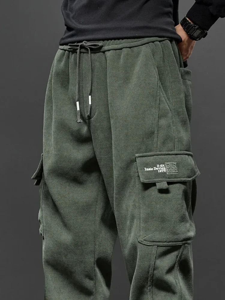 Pantalones largos casuales para hombre