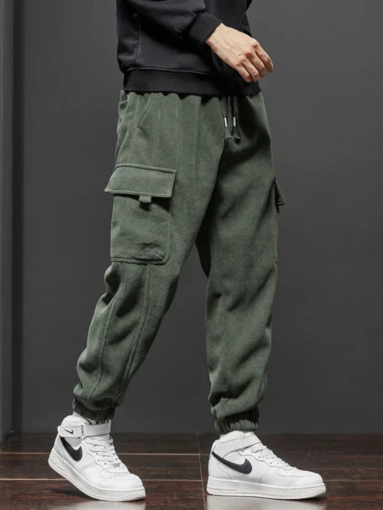 Pantalones largos casuales para hombre