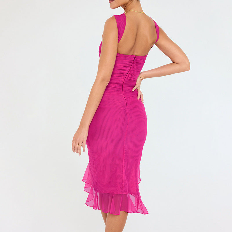 Vestido básico ajustado