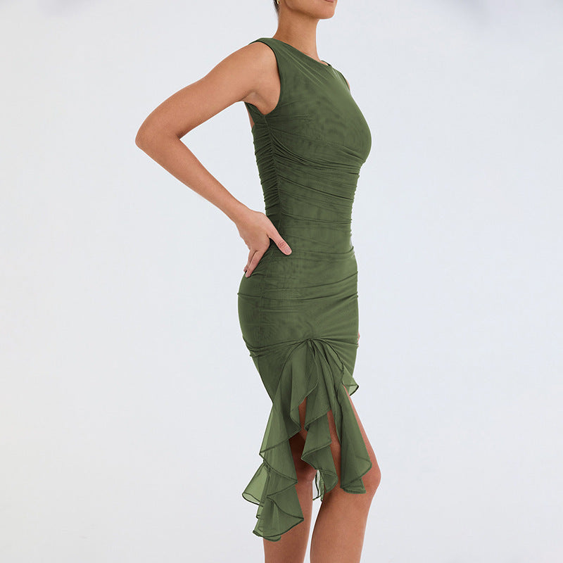 Vestido básico ajustado