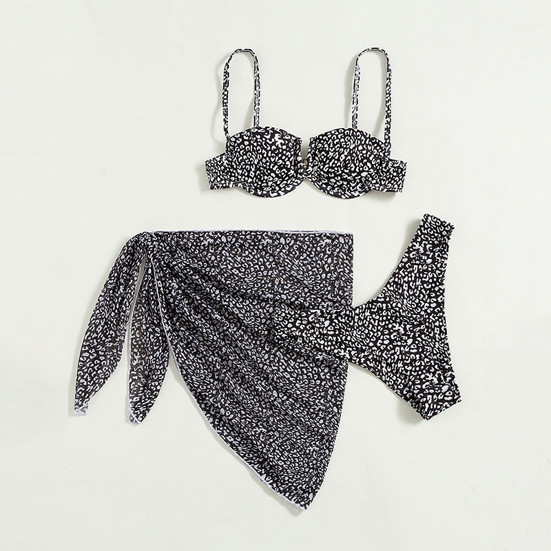 Bikini con falda para mujer