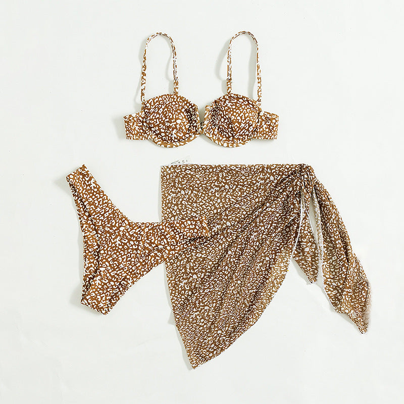 Bikini con falda para mujer