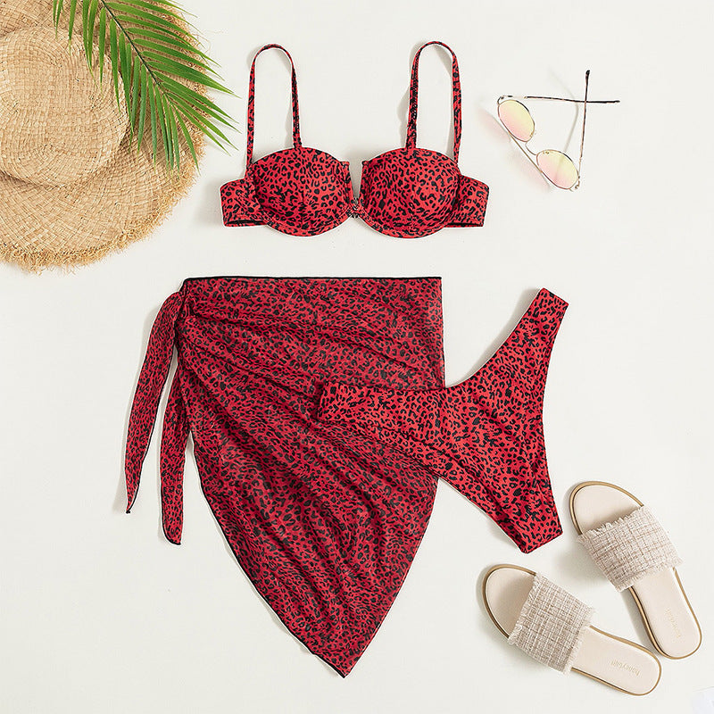 Bikini con falda para mujer