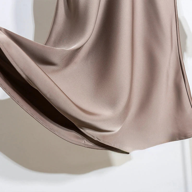Satin Skirt for Women