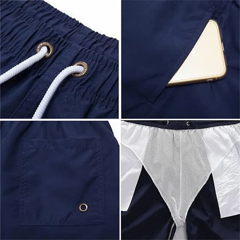 Swimming Trunks with Pockets for Men