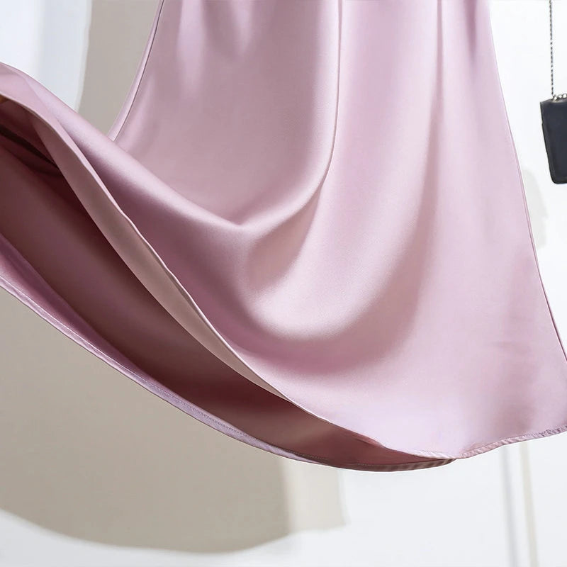 Satin Skirt for Women