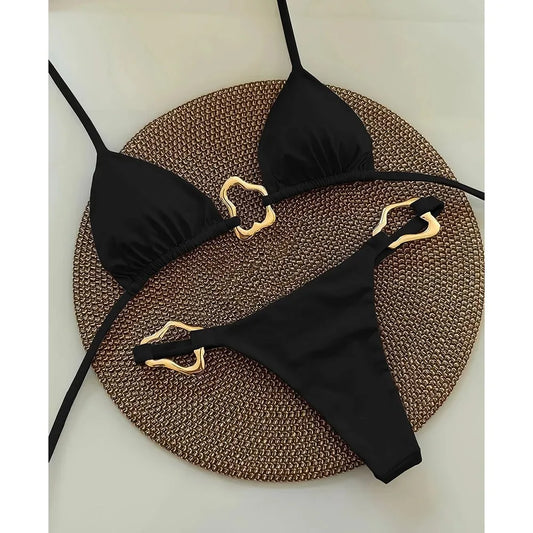 Nuevo conjunto de bikini de moda casual