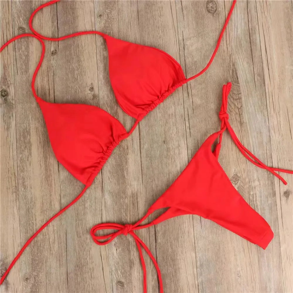 Bikini minimalista para mujer