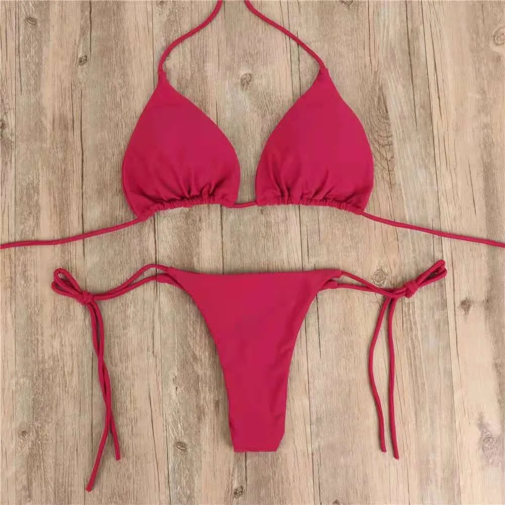 Bikini minimalista para mujer