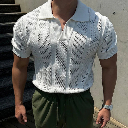 Polo informal de verano para hombre