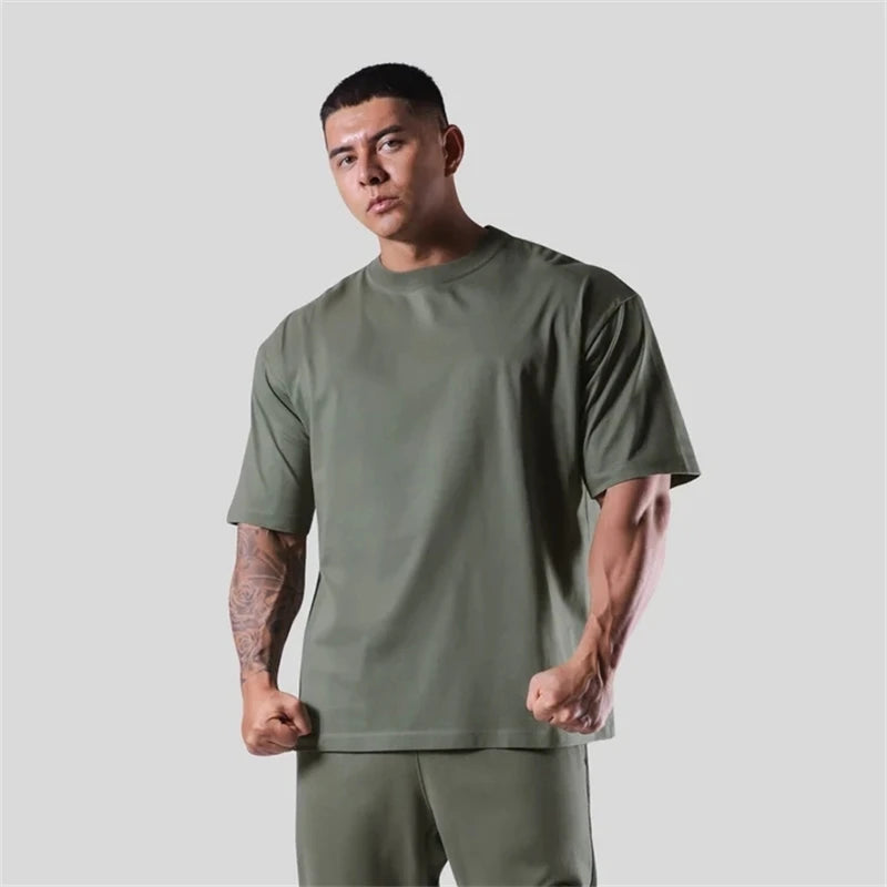 Camiseta de gimnasio para hombre