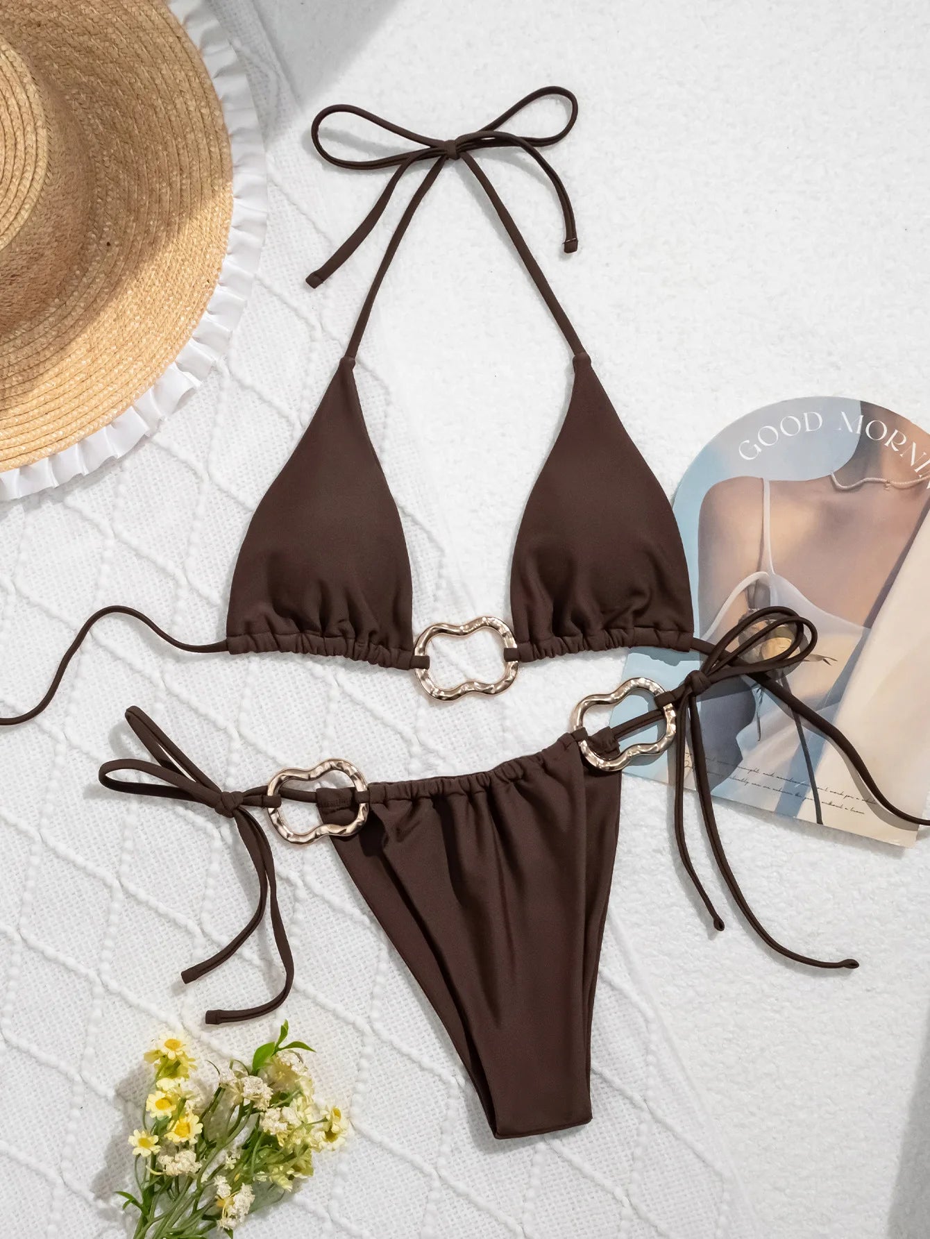Traje de baño mujer bikini push up