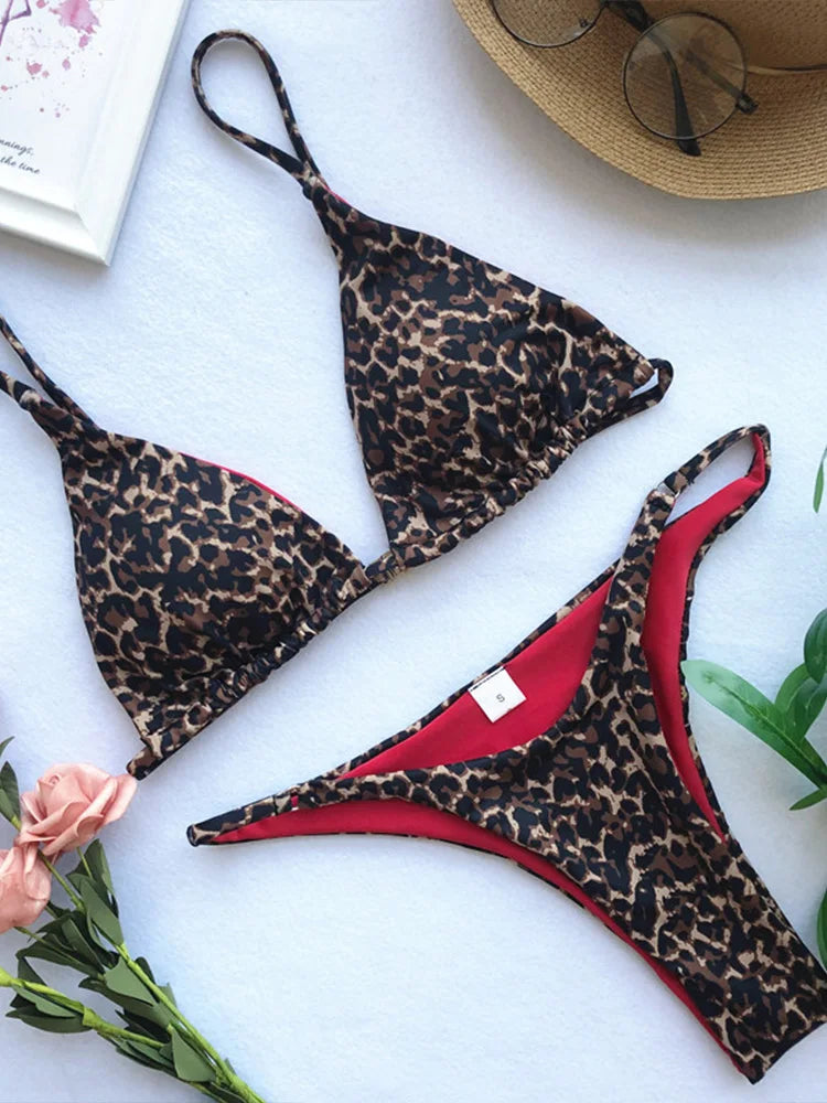 Bikini de cintura alta para ella