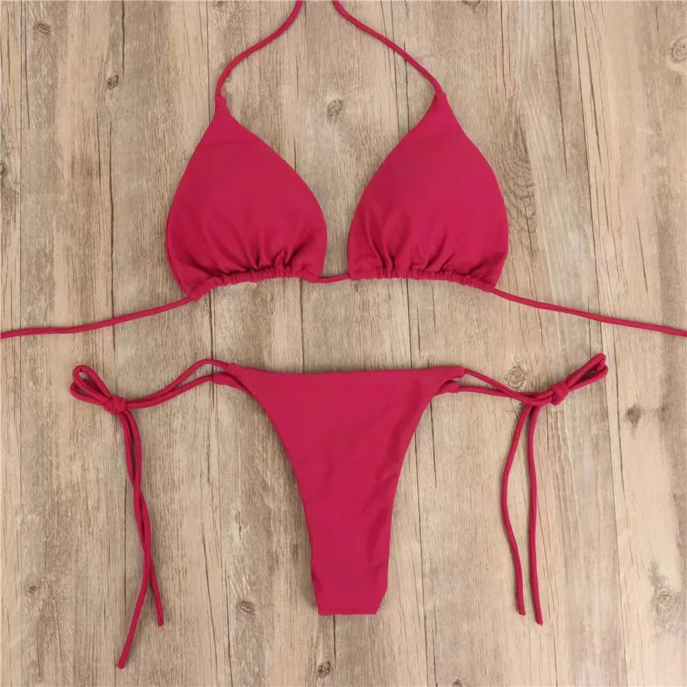 Bikini minimalista para mujer