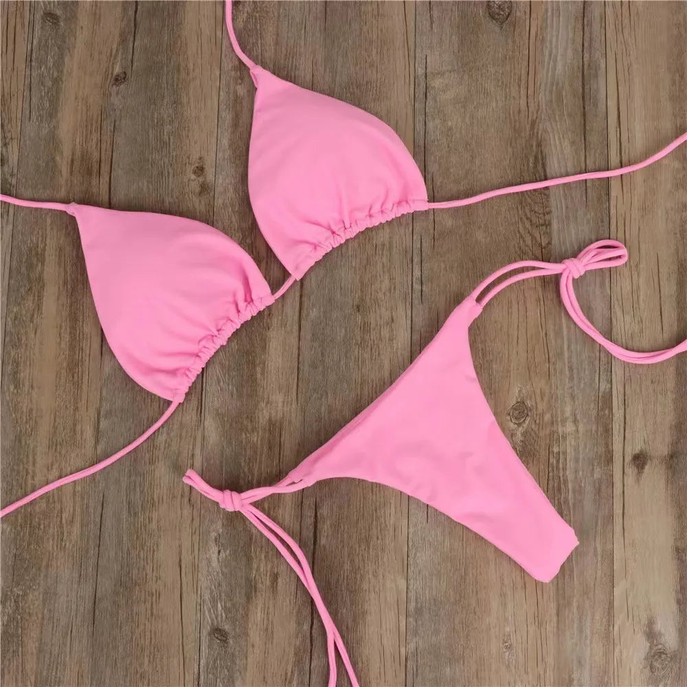Bikini minimalista para mujer