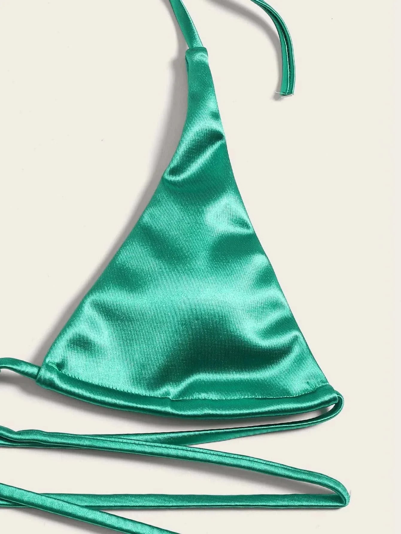 Bikini brasileño de satén para ella
