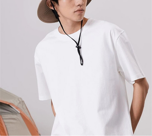 Camiseta de verano de algodón para hombre