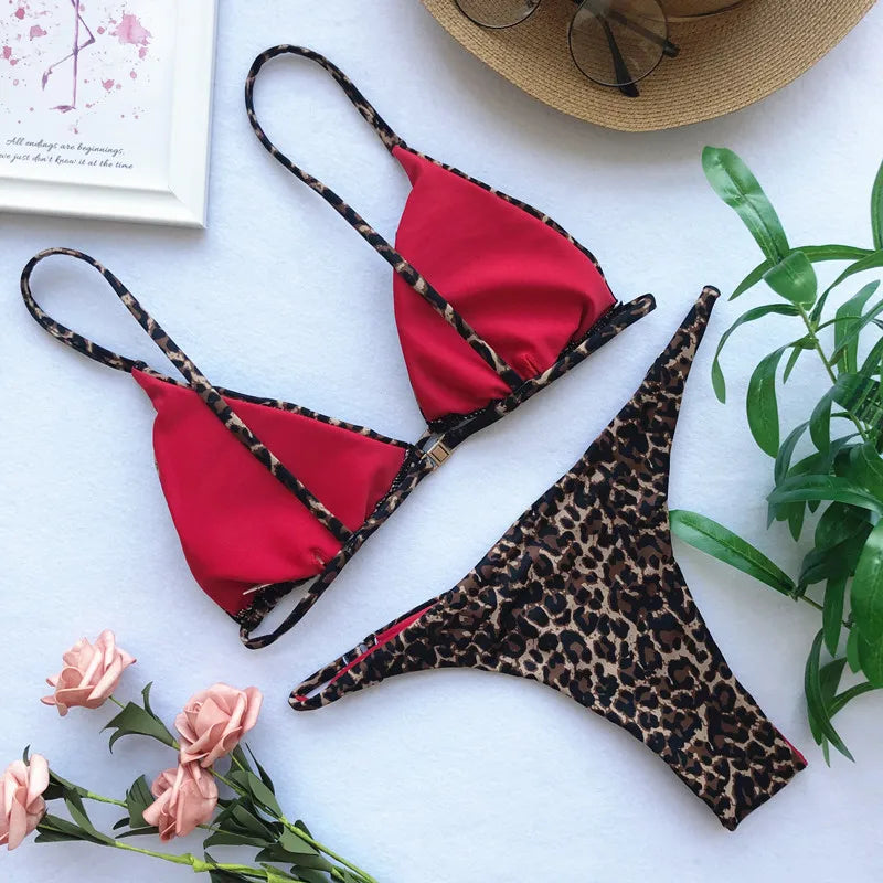 Bikini de cintura alta para ella