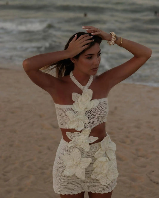 Vestido de flores para mujer