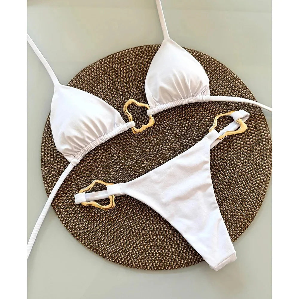Nuevo conjunto de bikini de moda casual