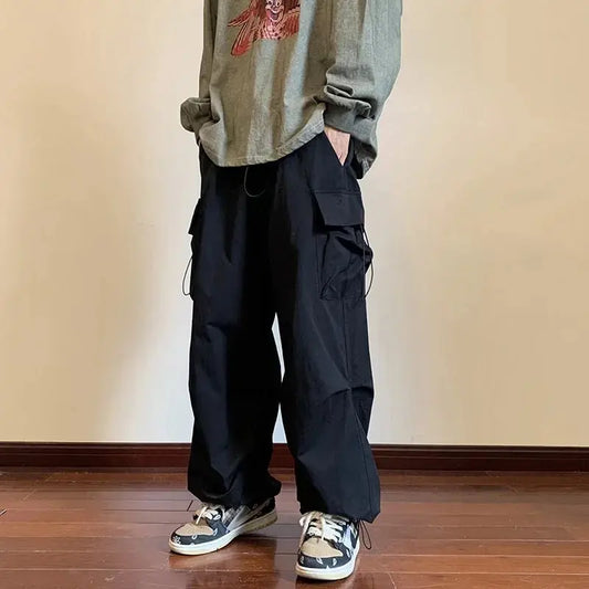 Pantalones multibolsillos para hombre